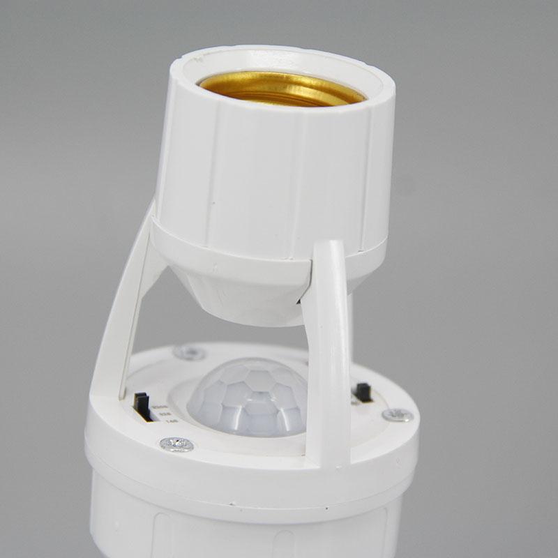 Product Introduction of E27 Lamp Head Infrared IR motion Sensor base socket Holder For yard  Living Room 62