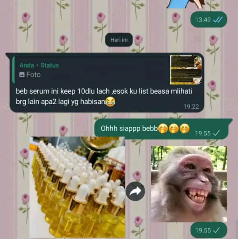 SERUM SEMUA KELUHAN Wajah Pencerah Vitamin Essence Perawatan