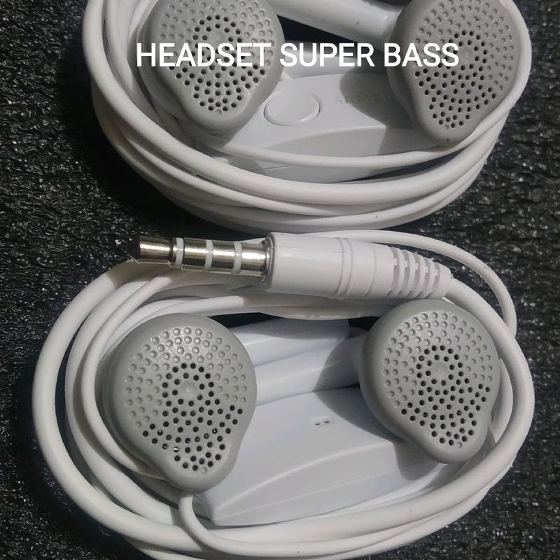 HEADSET ORI ASLI SMSUNG SUPER BASS SUPPORT SEMUA TYPE DENGAN JACK 3.5MM 0