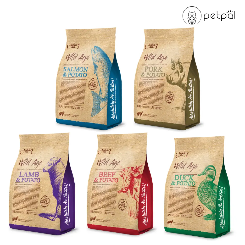 Absolute Bites Wild Age Dry Dog Food For All Ages (1.5kg | 10kg)