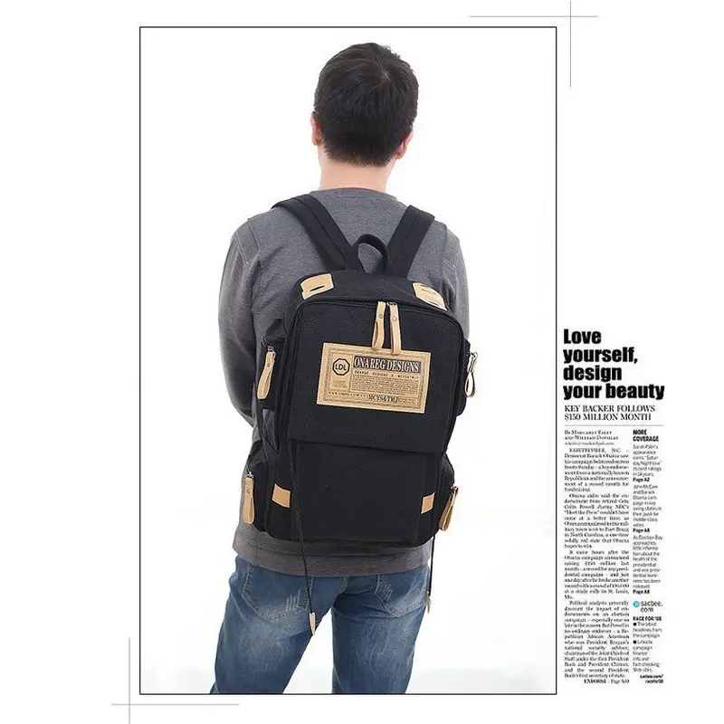 balo thời trang nam nữ thời trang cá tính BL008 Backpack Đeo Vai  Da Nhung ba lô balo  size 40 6