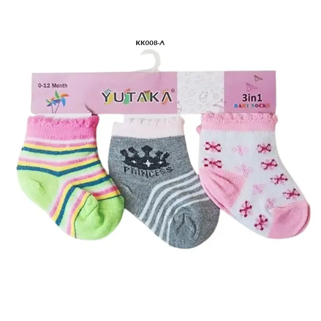 Kaos Kaki Socks Antislip Anak Bayi Laki laki Perempuan 0 6 12 Bulan Newborn Lucu Import Terbaru 7