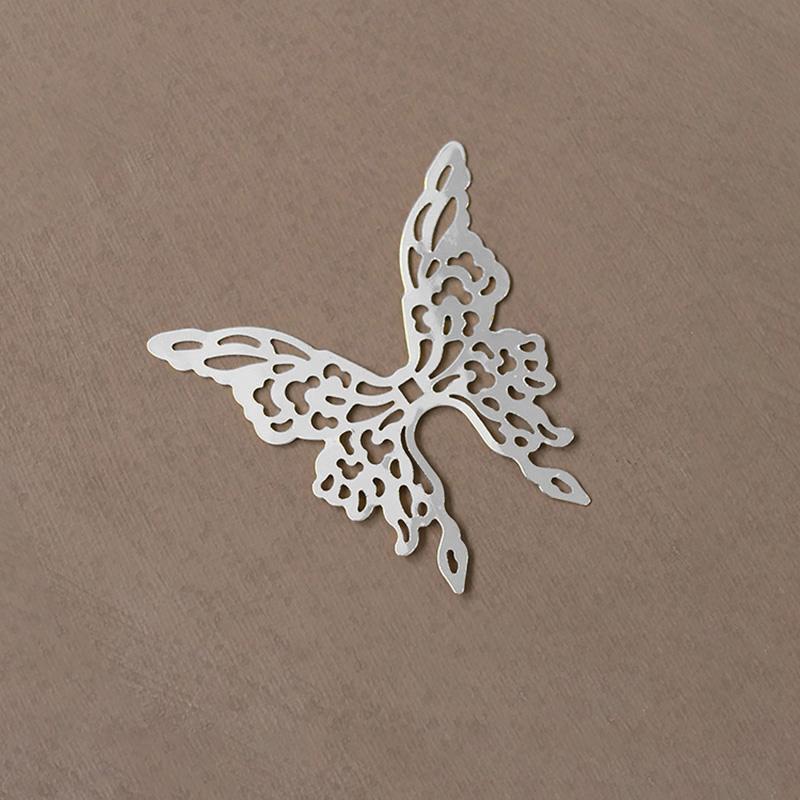 1 phiến họa tiết bướm lớn 70*70mm nguyên liệu làm trâm trang sức hoa thành cosplay cổ trang NL0309 3