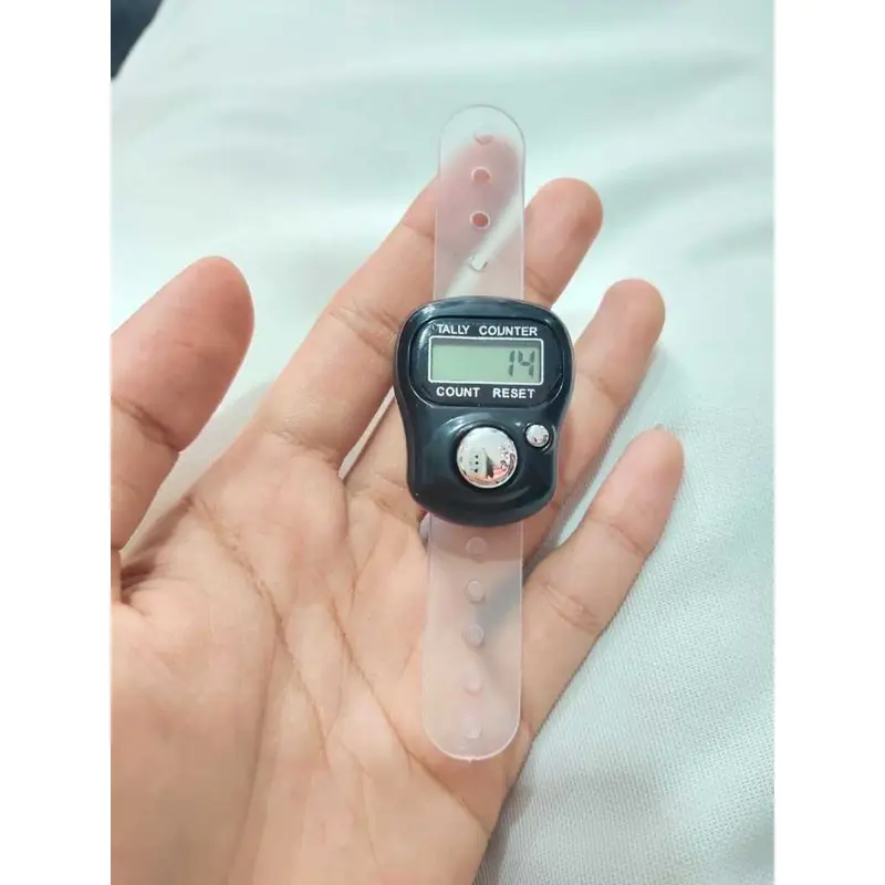 TASBIH DIGITAL MINI / PENGHITUNG DZIKIR / FINGER COUNTER / ALAT HITUNG MANUAL DIGITAL TIKTOKI 4