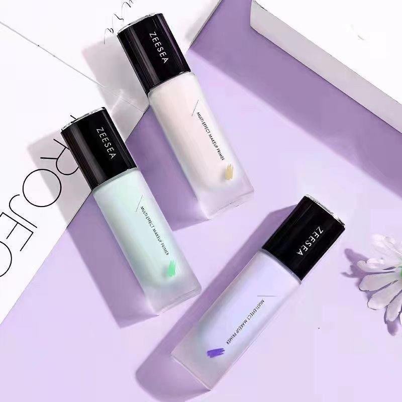 Kem Lót Trang Điểm ZEESE, Kem Che Khuyết Điểm, Làm Đều Màu Da, Lâu Trôi, Cho Lớp Nền Tự Nhiên Mỹ Phẩm Cosmetic Nữ Women