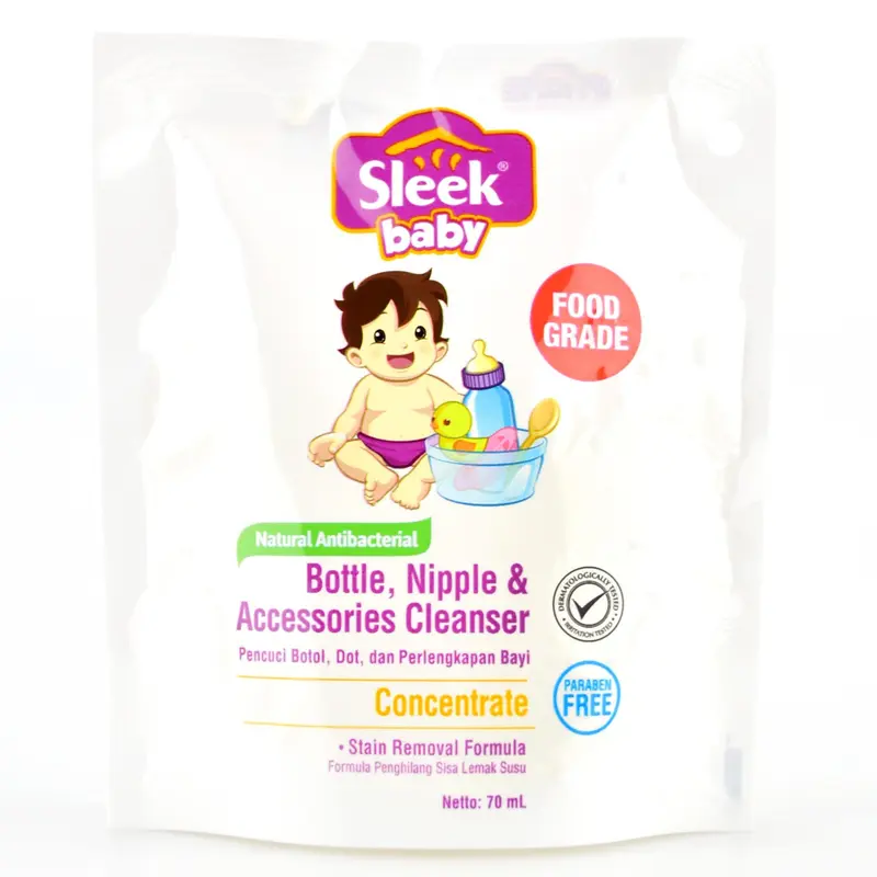 sleek baby bottle niple&accessories cleanser 3