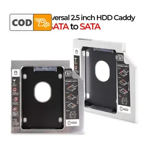 Caddy 2.5 inch HDD 12.7mm SATA Hard Disk Pengubah Harddisk Media Penyimpan Tambahan