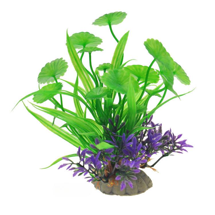 Product Introduction of Aquarium Artificial Plants Decoration Fish Tank Water Plant Grass Ornament Plastic Underwater Aquatic Water Weeds acuario Decor 4