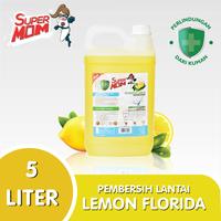 Gambar SuperMOM Pembersih Lantai Lemon Florida Antivirus & Bakteri 5L - 5L, Standar dari SuperMOM Shop Kota Semarang 1 Tokopedia