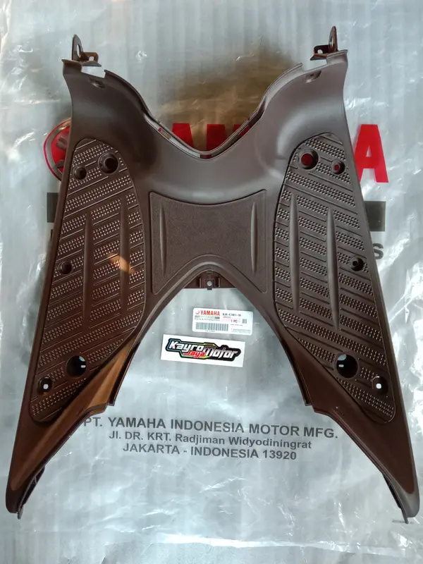 BORDES LANTAI PIJAKAN KAKI BOARD FOOTREST YAMAHA FINO FI 125 ORIGINAL 1