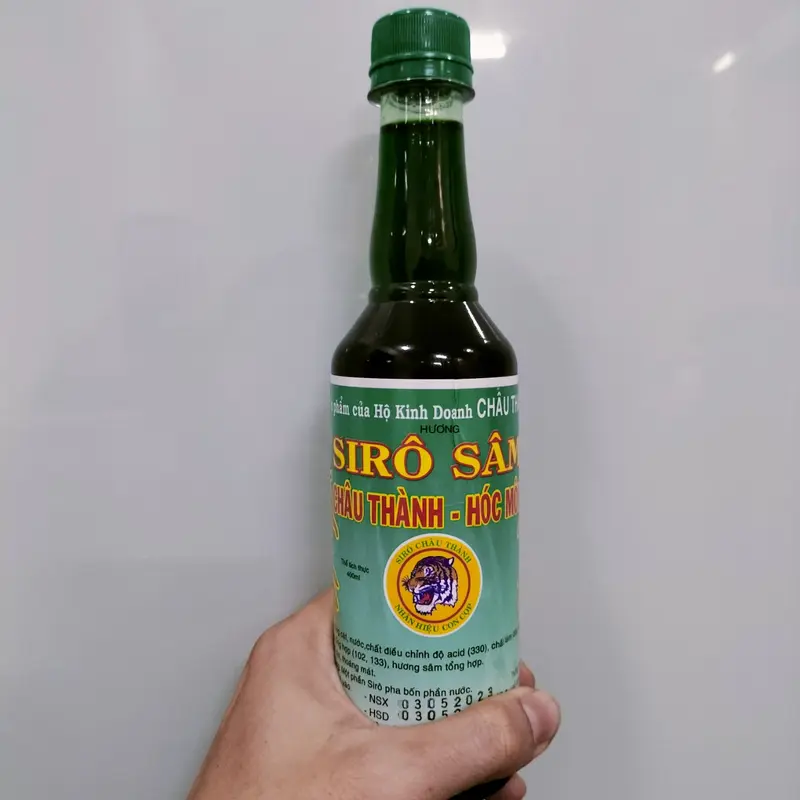 Siro Châu Thành chai 400 ml - Nhiều Hương Vị Trái Cây Hoa Quả 1