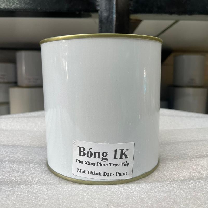 Sơn Bóng 1K Pha Thinner Dùng Trực Tiếp ( Sơn Oto Xe Máy ) Đóng Lon Tuỳ Chọn