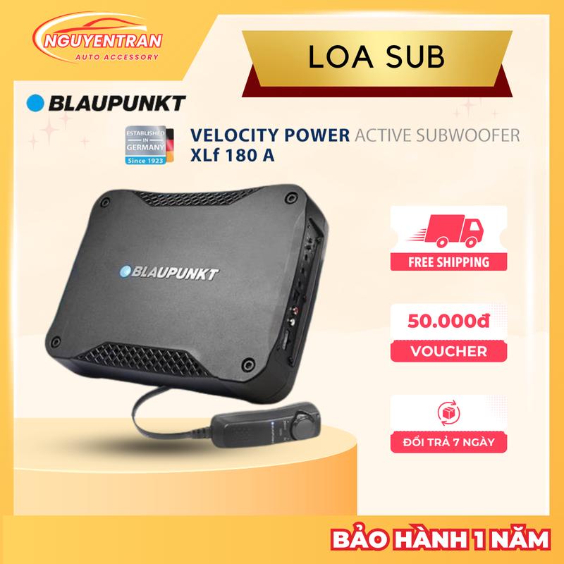 Loa Sub Siêu Trầm Ô Tô Blaupunkt 180A Bass 8 Công Suất Tối Đa 400W Sử Dụng Được trên Tất Cả Các Dòng Xe 4 Và 7 Chỗ. Loa Siêu Trầm Cao Cấp Hàng Chính Hãng Thương Hiệu Đức. Bảo Hành 1 Năm Phụ Tùng loa vios loa vios