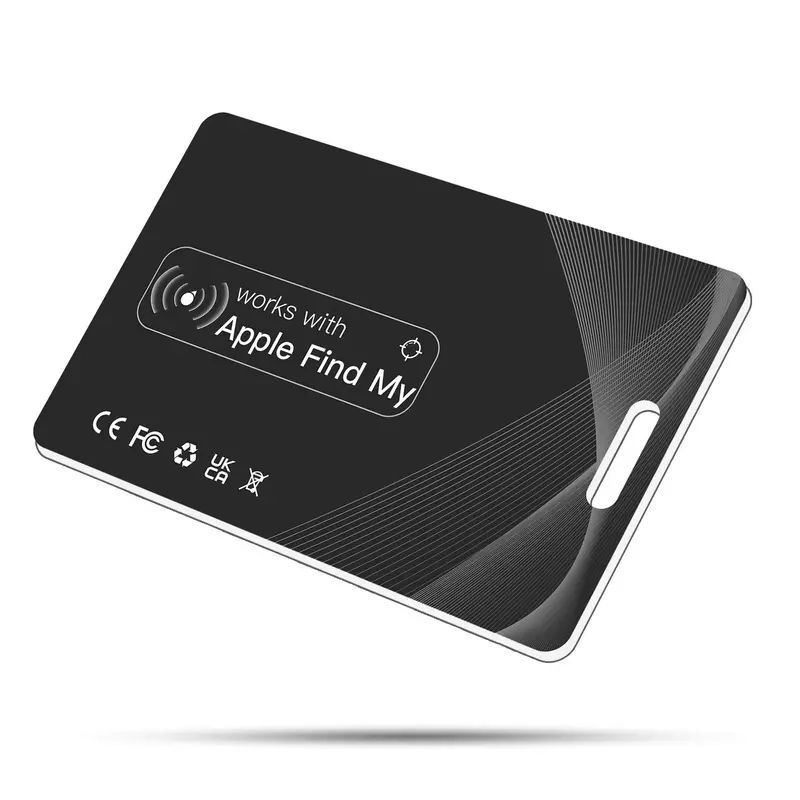 AIYATO Smart Track Card, 1 Count Waterproof Design Magnetic Smart Card, Wallet Tracker, Compatible with Apple Find My, Wireless 7