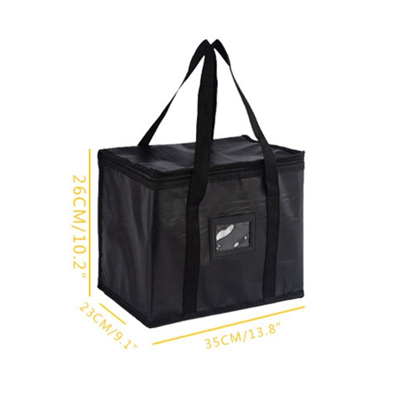 (PURONG) 16L/28L/50L Large Capacity Portable Cooler Bag Ice Pack Lunch Box Insulation Package Insulated Thermal Food Picnic Bags Pouch 7