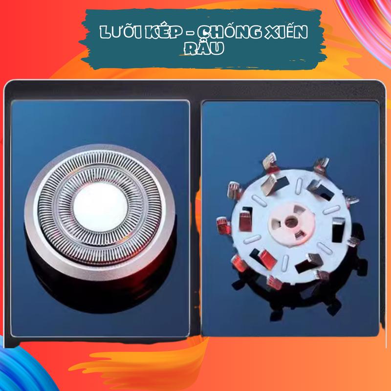 Product Introduction of [ bảo hành 12 tháng ] máy cạo râu mini , công nghệ lưỡi tự mài 3