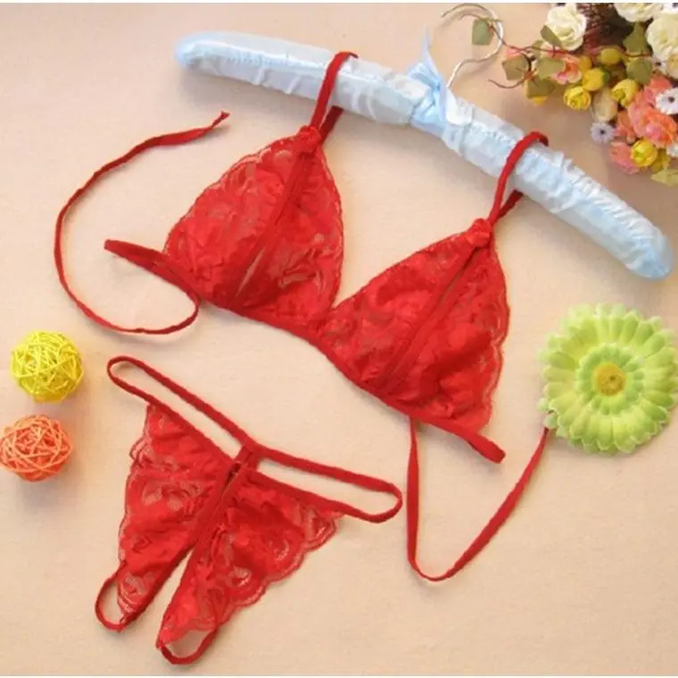 Sexy lingerie lace three-point lingerie