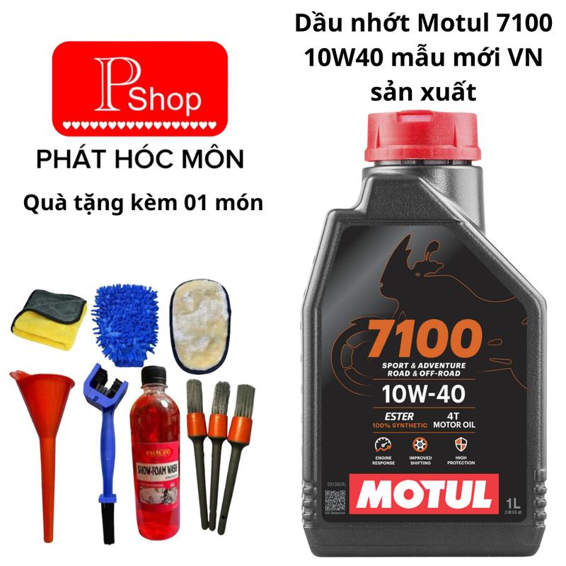 [7100 10w40] Dầu nhớt Motul 7100 10W40 - Sản phẩm mới nhất từ VN nhớt xe máy