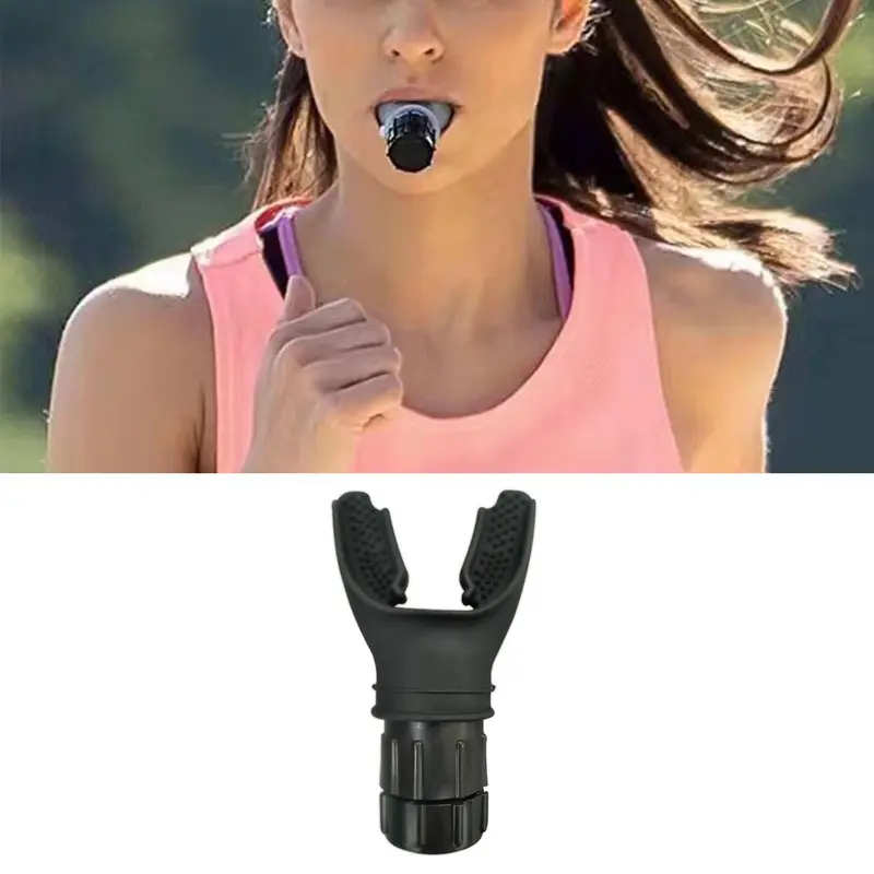Portable Lung Capacity Abdominal Breathing Training Device, Adjustable Resistance Breathing Aids, Running Swimming Training Aids 7