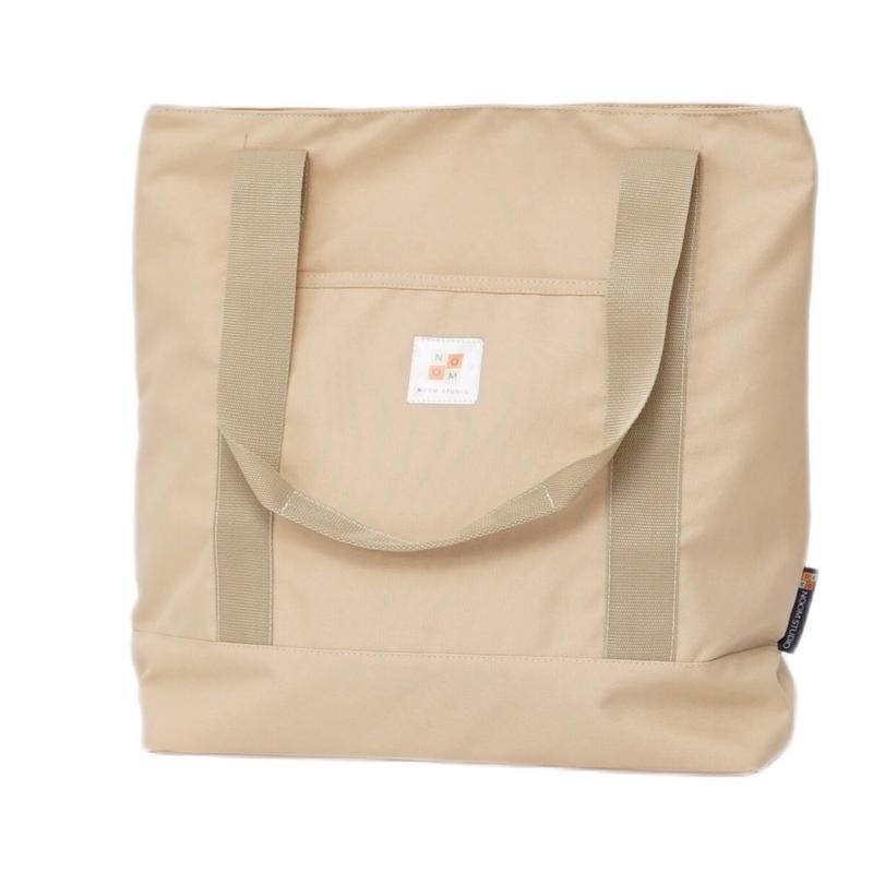 Noom Studio Brussel Tote Bag Sleting Unisex Pria Wanita Cream 1