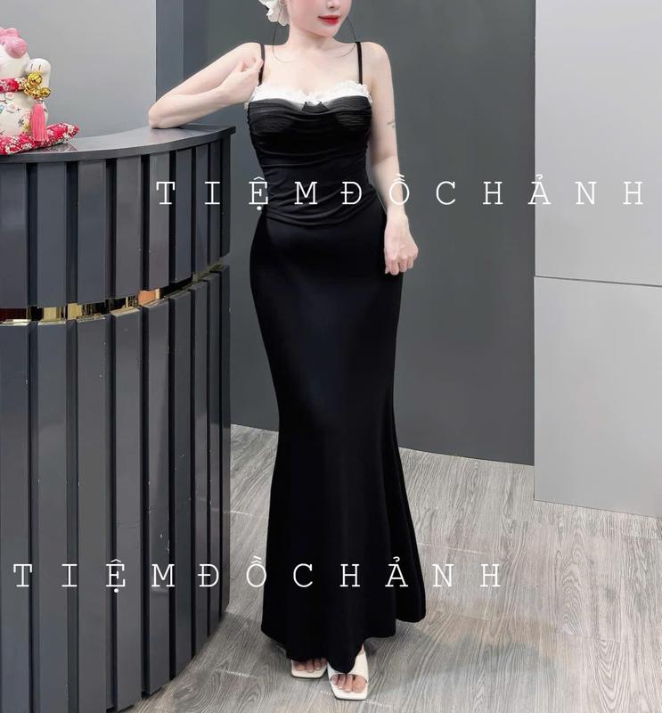 Chân Váy Đuôi Cá Xòe MiDi Dáng Dài Cạp Chun Co Dãn BigSize Ôm Body Tôn Dáng 2