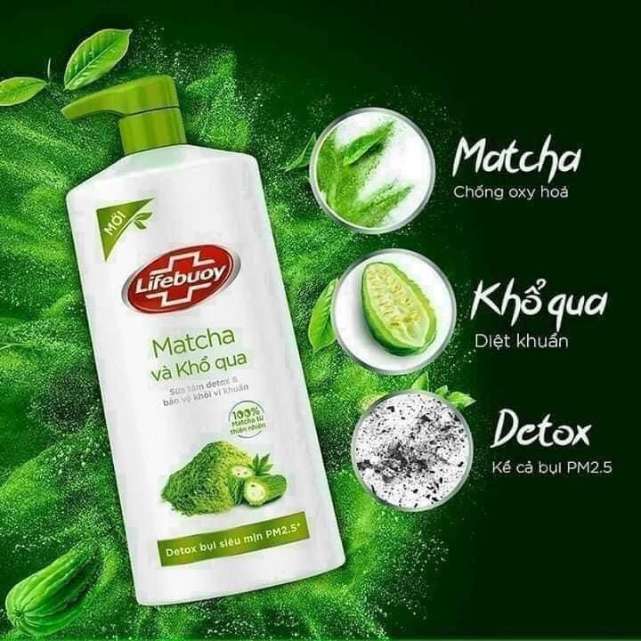 Sữa tắm Lifebuoy Thảo Dược & Hoa Sen 800g - Dưỡng Body Dưỡng Da Body thiên nhiên mới 5