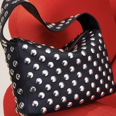 Zara geometric print shoulder bag sale