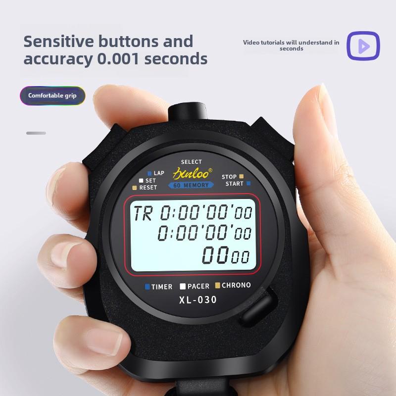Electronic stopwatch timer race students running professional gym training sports trainer sports code watch 0