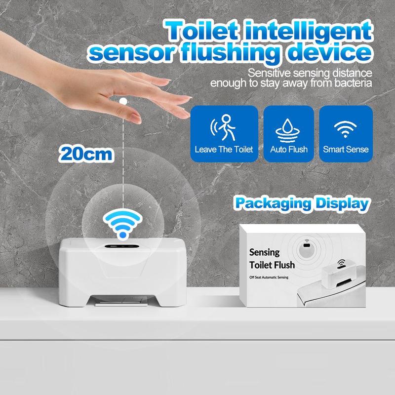 Product Introduction of Toilet Smart Sensor Flush, Automatic Sensor Flushing Toilet Set, Household Electric Pressure Control Toilet, Bathroom Fixtures for Home Use 4