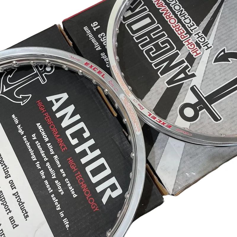 NIỀNG NHÔM 6 ANCHOR 1.4 1.6 ( 17 INCH ) THAILAND MOD EXCEL RIM Phụ Tùng