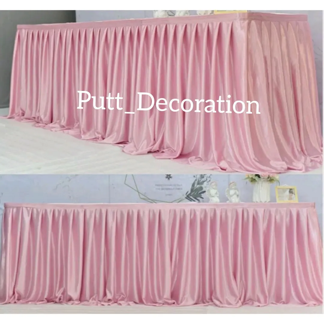 COD Dekorasi meja prasmanan T75cm x P150cm