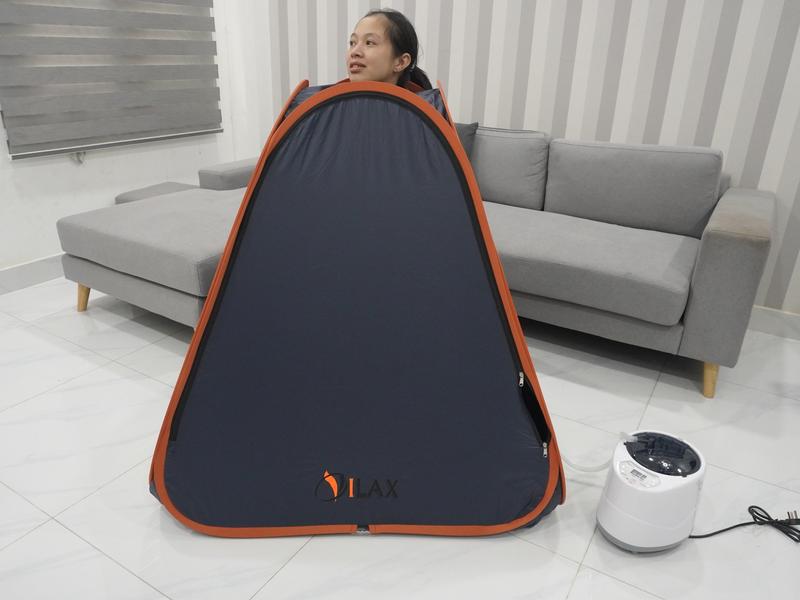 Bộ Lều Xông Hơi Tam Giác Chui Đầu VILAX & Nồi Xông Hơi Điện HERO 2L