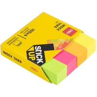 Gambar Deli Index Tab penanda warna cerah melekat kuat media yang ditempel tetap bersih 100sheet EA11102 Kertas Tinta - 50*12*4 dari Deli.Indonesia Kab. Tangerang 3 Tokopedia
