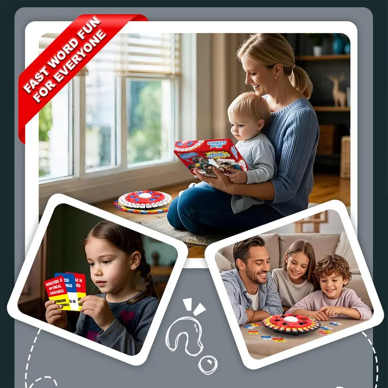 Alphabet Learning Game, 1 Count Letter Press Game, Quick Thinking Letter Press Game, Fast-paced Board Game for Family & Friends 5