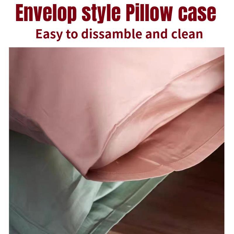 Singapore Local Brand Colorful Cotton Fitted Bedsheet with Pillow Case set Single Super Single Queen King 800TC 7