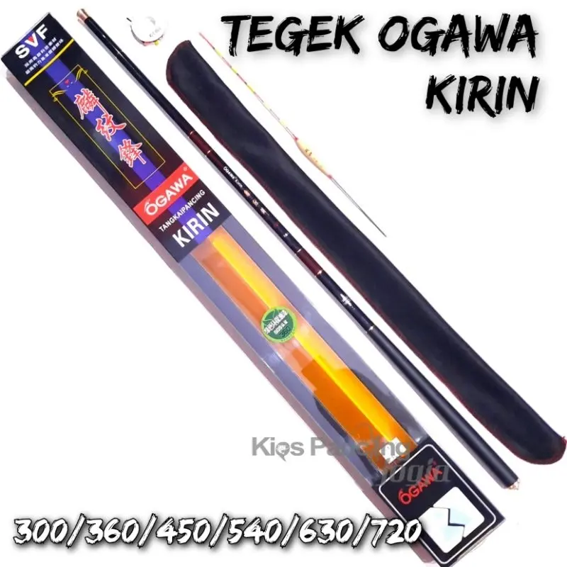 Joran Tegek Ogawa Kirin 300 360 450 540 630 720 Ruas Panjang 0