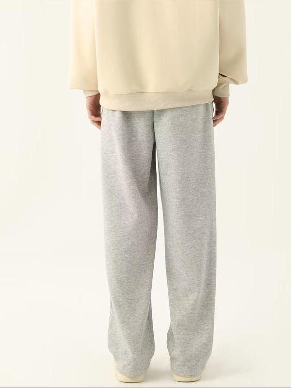 Men's Heart Print Pocket Drawstring Waist Sweatpants, Regular Fit Straight Leg Pants for Spring & Fall, Drippy Outfits, Men's Trousers for Summer Daily Wear, Pants for Men, Going Out Outfit, Casual Menswear Valentine's Day, gift, Work Trousers Men 8