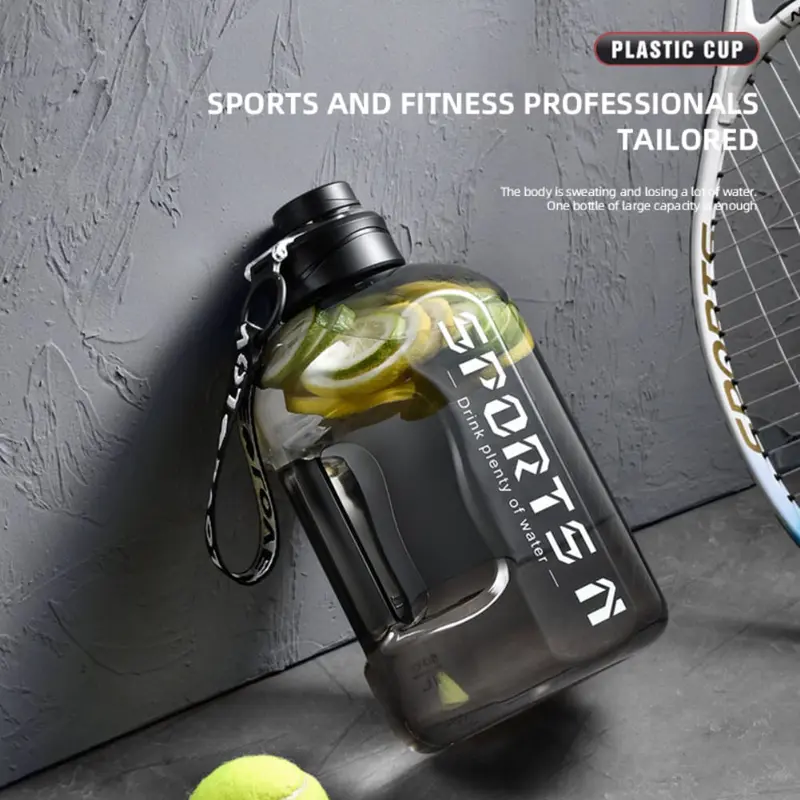 Termos Botol Minum Gym Fitness Olahraga Sport Water Bottle Jumbo 2700ml 0