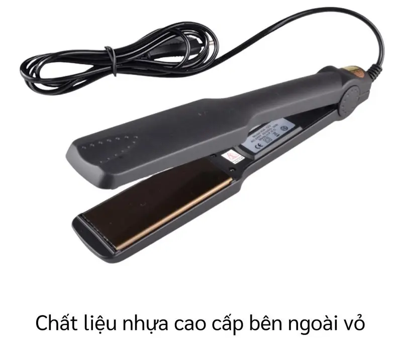 Máy Duỗi Tóc KEMEI Chính Hãng, Máy Uốn Tóc Làm Tạo Kiểu Ép, Là Thẳng, Bảo Hành 12 Tháng 2