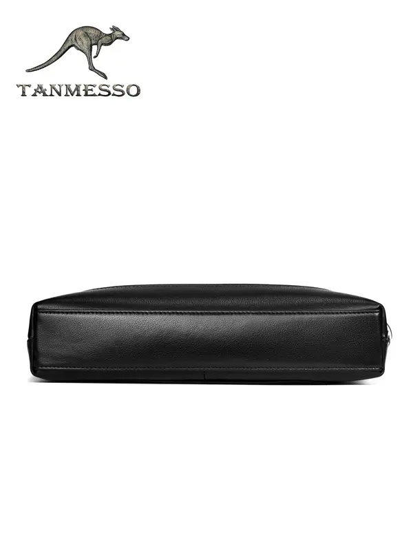Men's Vintage Letter & Kangaroo Design Crossbody Bag, Casual High Capacity Shoulder Bag for Work & Business Travel, Travel Friendly Durable, One-shoulder Bag 6