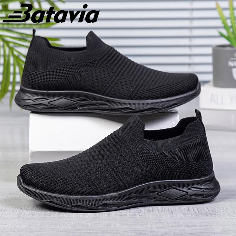 [Produk Lokal] Sepatu Rajut Pria Sneakers B33 B34 2