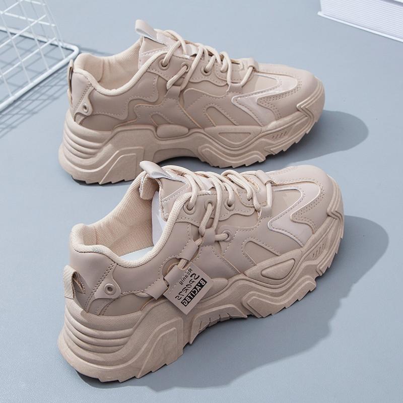 MISSY - Giày Sneaker Nữ Đế cao Hot 2024 MS397 Shoes Cao Su