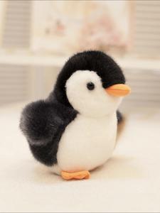 Peluche de diseño de pingüino de dibujos animados, muñeco de animal miniatura, accesorios de llavero con colgante de mochila, muñecas de juguete para bolsa para regalo de cumpleaños