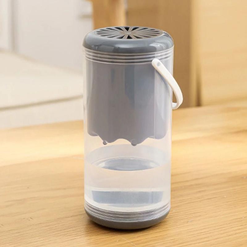 Product Introduction of Portable Hanging Dehumidification Box Reusable Anti-Mold Water Dehumidifier Water Collector Strong Water Absorption Effect Deodorate Moistureproof Canisters Household 11
