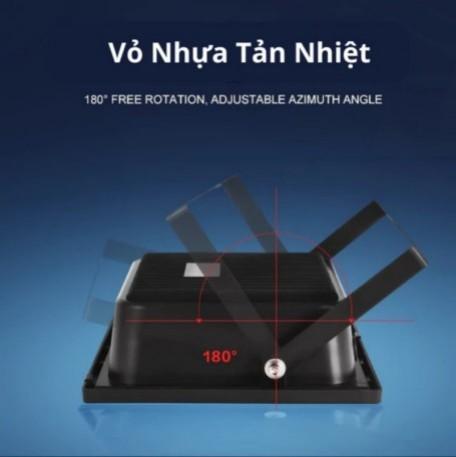 Đèn năng lượng mặt trời COMBO 2 - 1500W, vỏ nhựa ABS, sáng trong 8-10 giờ, chống nước và chống va đập, không cần điện, siêu sáng 12000000w dennang  luong  giatot 7