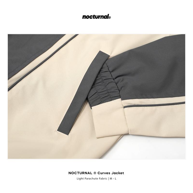 Product Introduction of Áo Khoác Dù Gió Nhẹ NOCTURNAL Curves Jacket Form Rộng Oversize Local Brand Nam Nữ Unisex 20