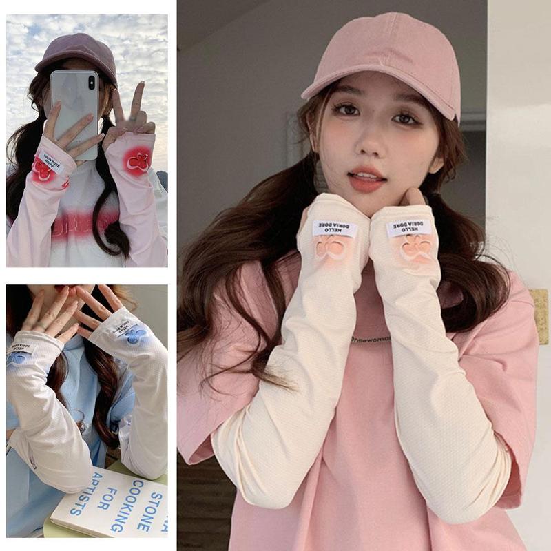 Product Introduction of Băng tay hình bướm tay áo chống nắng găng tay lái xe dài bảo vệ cánh tay ngoài trời thích hợp cho mùa hè 19