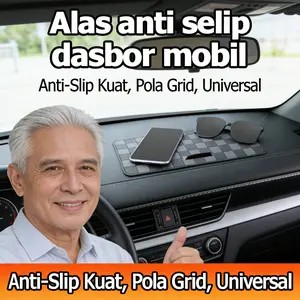 Kotak Anti Gigit Dashboard Mobil Motif Catur - Koneksi Kuat, Tangguh Panas hingga 70°C, Pasang Mudah, Tanpa Bau, Amankan Berkendara, Model [Model Name], Panjang [Panjang cm], Lebar [Lebar cm]
