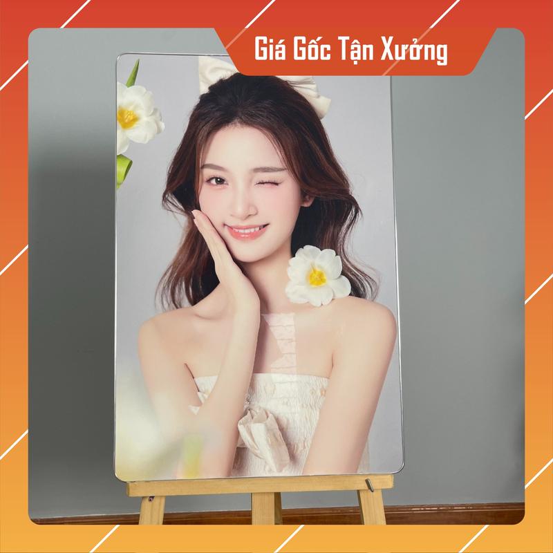 Khung Ảnh 50x75cm Tráng Gương 4K HD Viền Composite - Tranh Trang Trí Nhà Tu Poster Decor Khung Tranh Treo Tường Decor Phòng