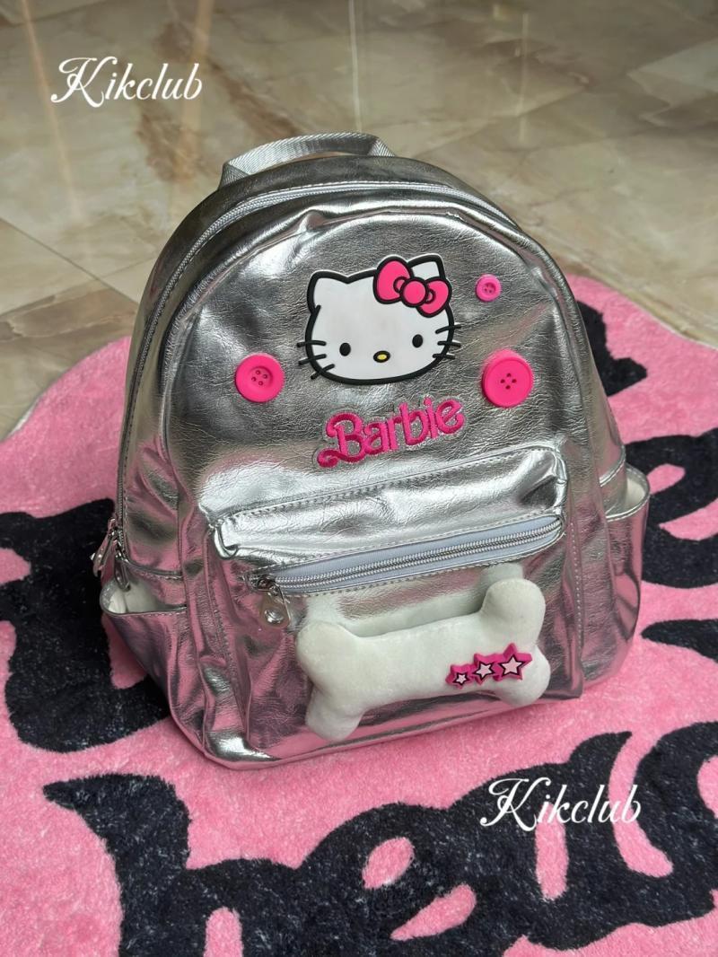 Product Introduction of Ba Lô Nhỏ Dễ Thương, Thiết Kế Nút Màu Hồng Hellokitty, Thích Hợp Cho Học Sinh, Da Ngọt Ngào, Thời Trang, Túi Thường Ngày Nóng Bỏng, Phong Cách Cô Gái Ngọt Ngào, Năm Phát Hành 2024, 2022 3